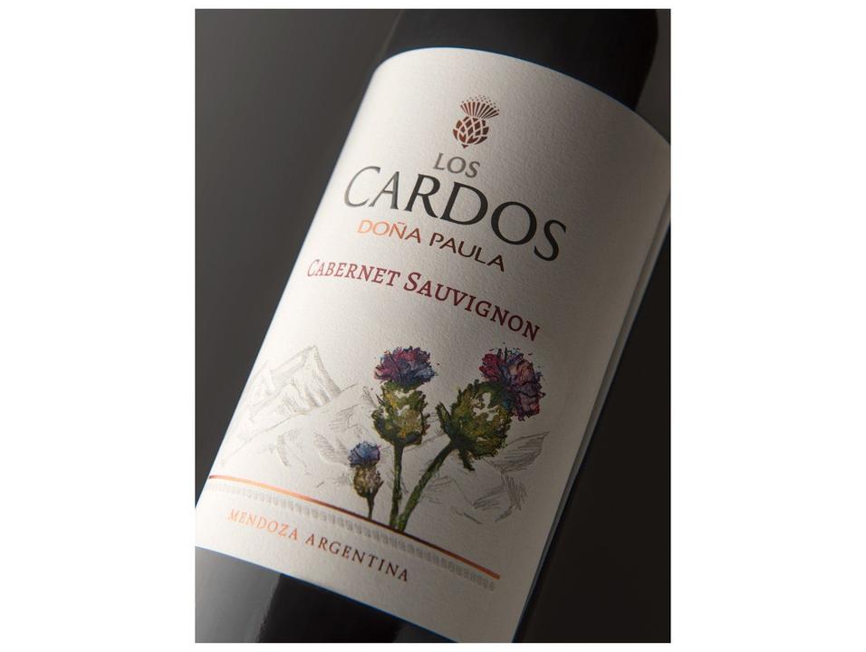 Vinho Tinto Seco Los Cardos Doña Paula Cabernet Sauvignon Argentino 750ml - 6