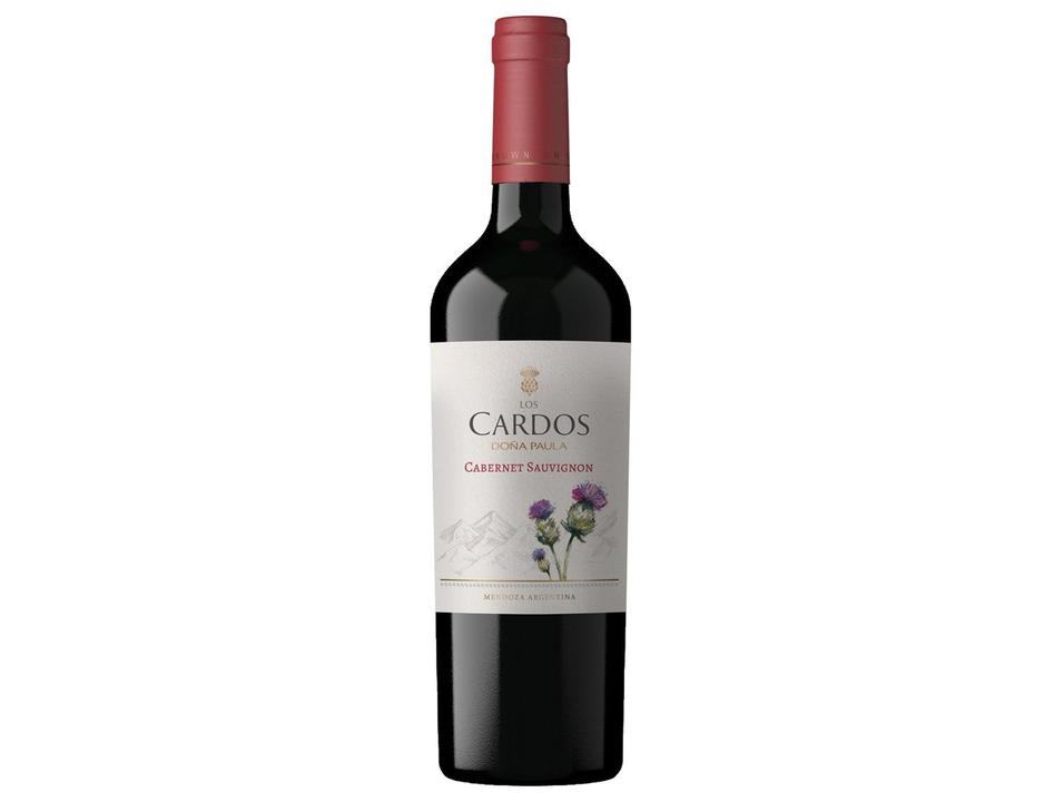 Vinho Tinto Seco Los Cardos Doña Paula Cabernet Sauvignon Argentino 750ml