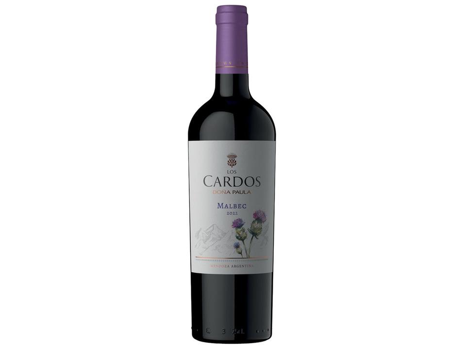 Vinho Tinto Seco Los Cardos Doña Paula Malbec Argentino 750ml