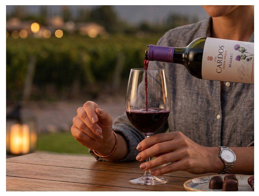 Vinho Tinto Seco Los Cardos Doña Paula Malbec Argentino 750ml - 1