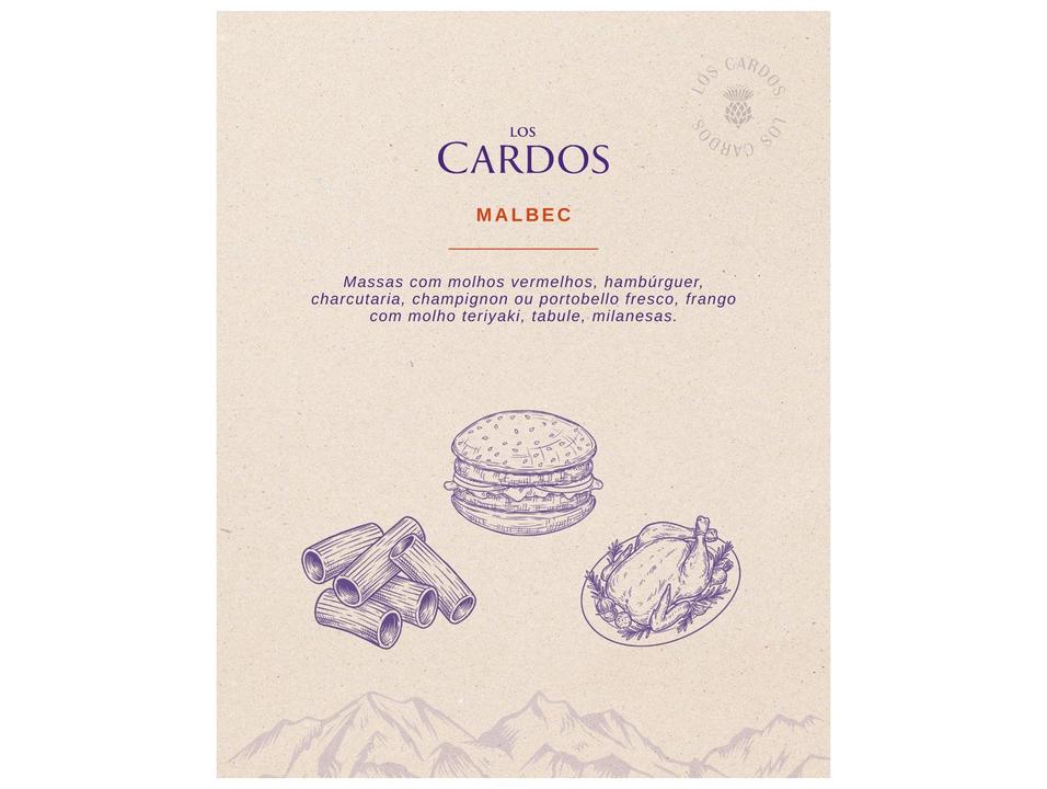 Vinho Tinto Seco Los Cardos Doña Paula Malbec Argentino 750ml - 3