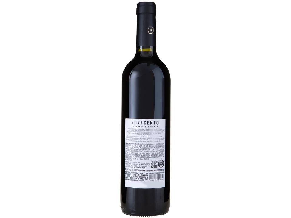 Vinho Tinto Seco Novecento Argentina 750ml - 3