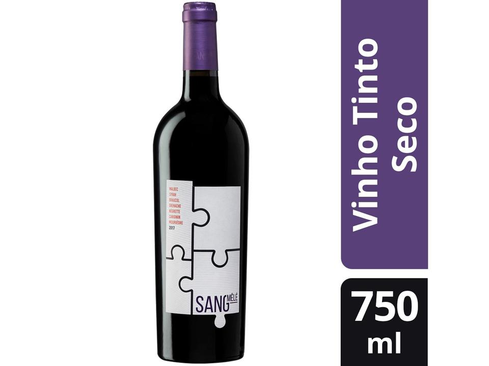 Vinho Tinto Seco Sang Mêlé Rouge 750ml - 2