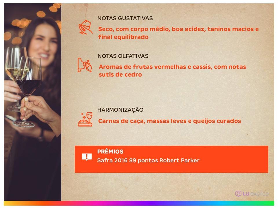 Vinho Tinto Seco Santa Carolina Reserva Cabernet Sauvignon Chile 750ml - 4