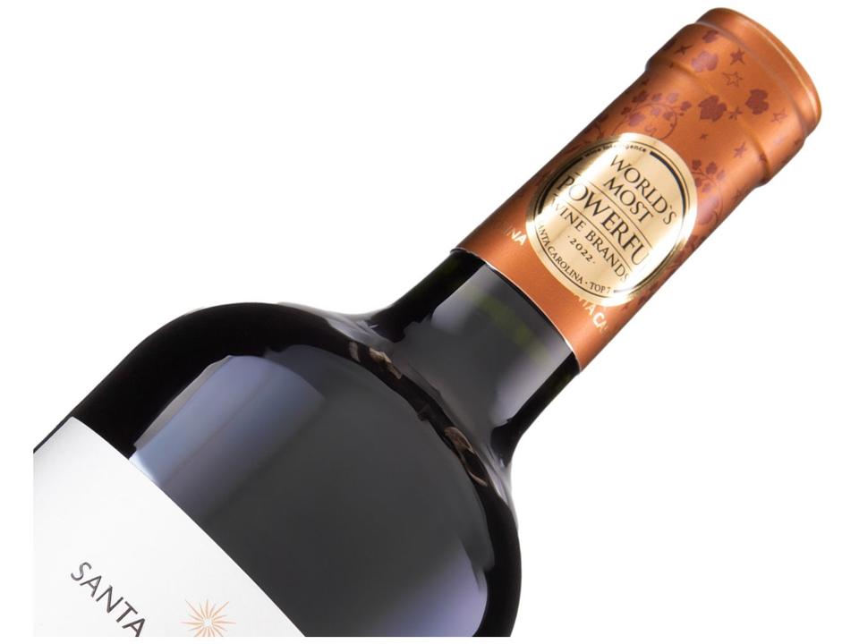 Vinho Tinto Seco Santa Carolina Reserva Carmenere Chile 750ml - 8