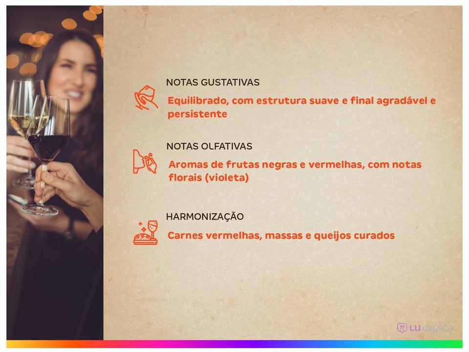 Vinho Tinto Seco Santa Carolina Reservado Malbec Chile 750ml - 4