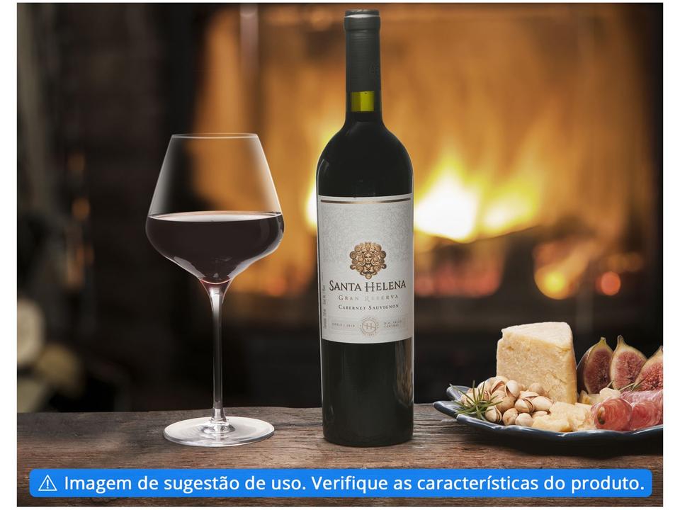 Vinho Tinto Seco Santa Helena Gran Reserva Cabernet Sauvignon 2018 750ml - 4