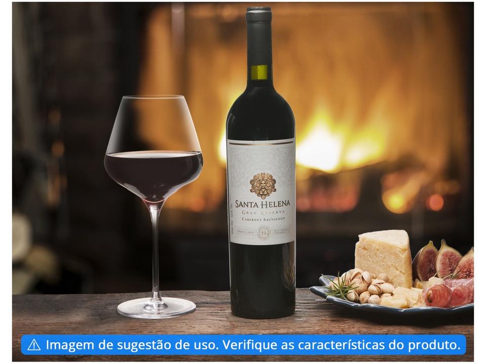 Vinho Tinto Seco Santa Helena Gran Reserva Cabernet Sauvignon 2018 750ml - 4