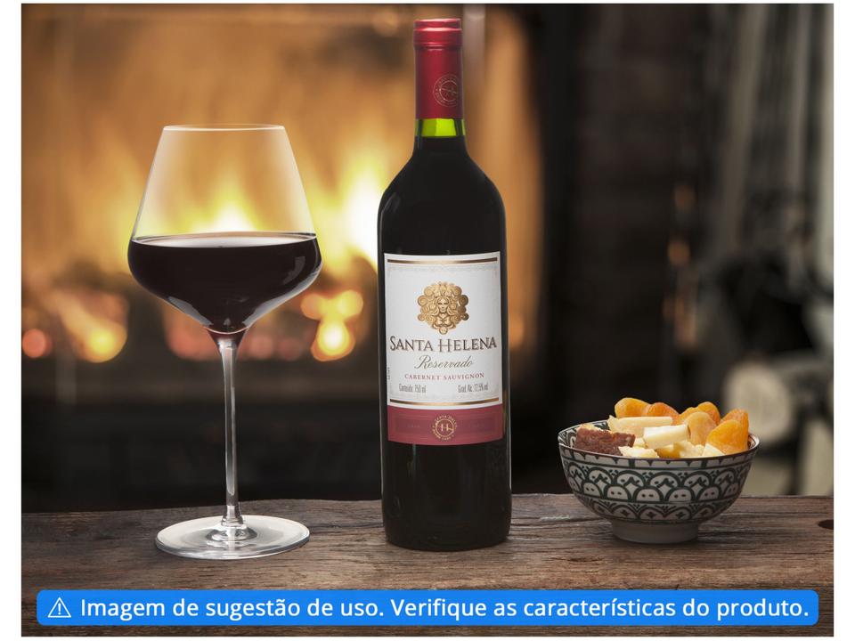 Vinho Tinto Seco Santa Helena Reservado Cabernet Sauvignon 750ml - 5
