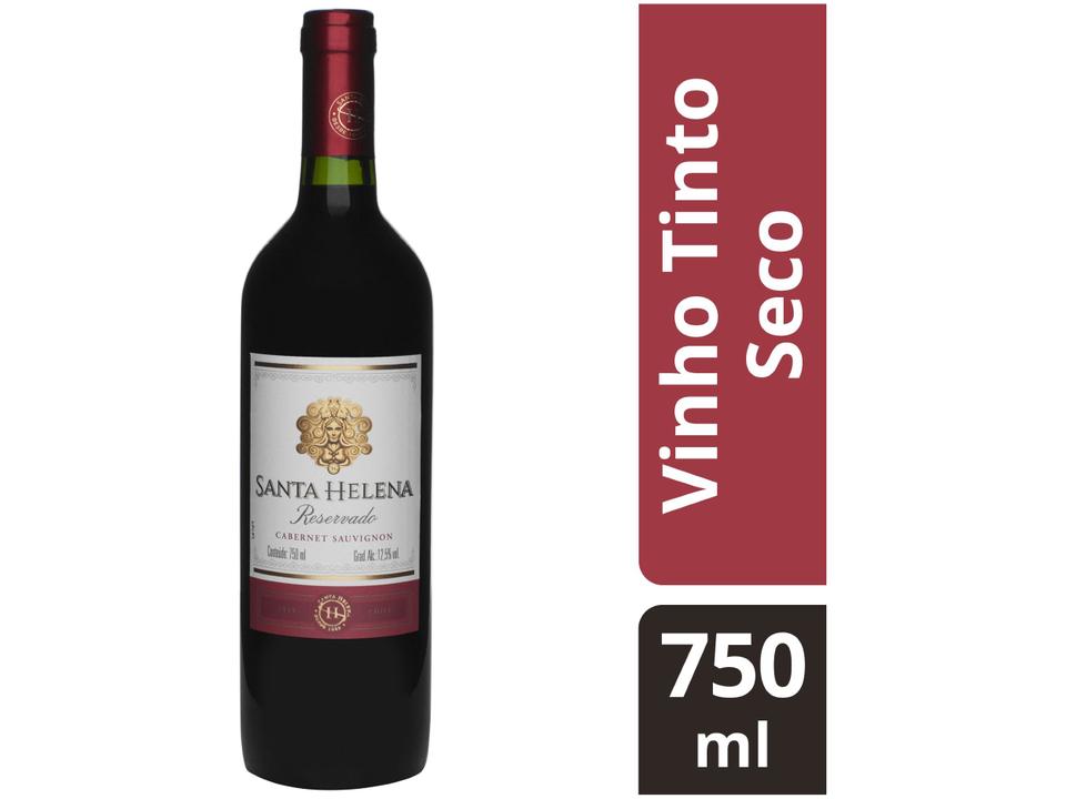 Vinho Tinto Seco Santa Helena Reservado Cabernet Sauvignon 750ml - 1