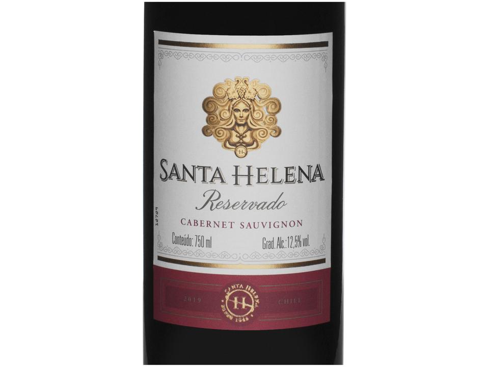 Vinho Tinto Seco Santa Helena Reservado Cabernet Sauvignon 750ml - 7