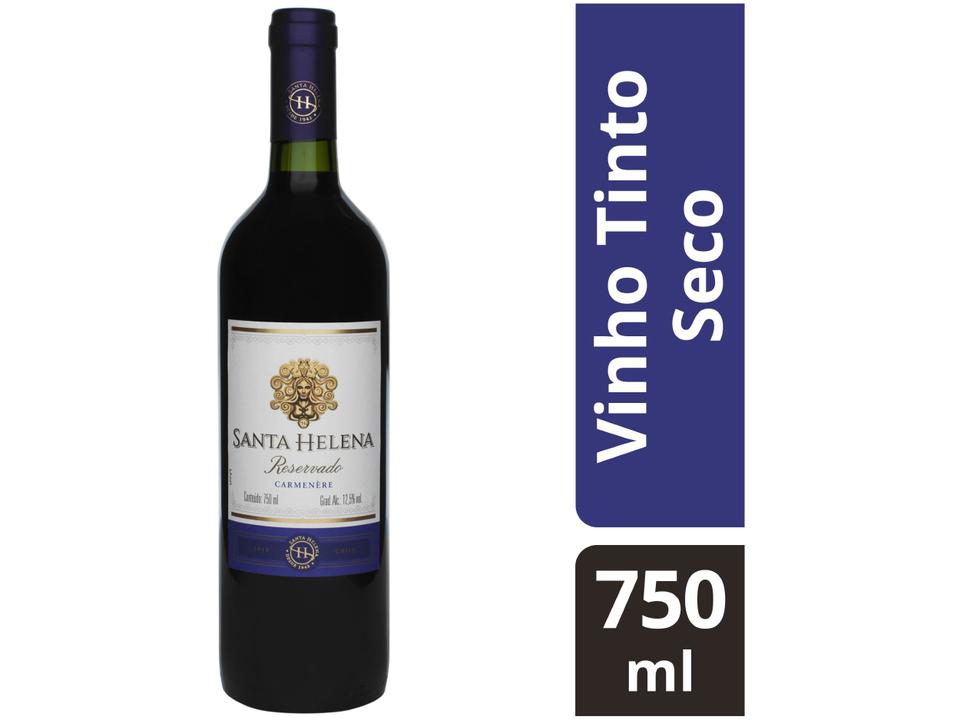 Vinho Tinto Seco Santa Helena Reservado Carmenère - 1