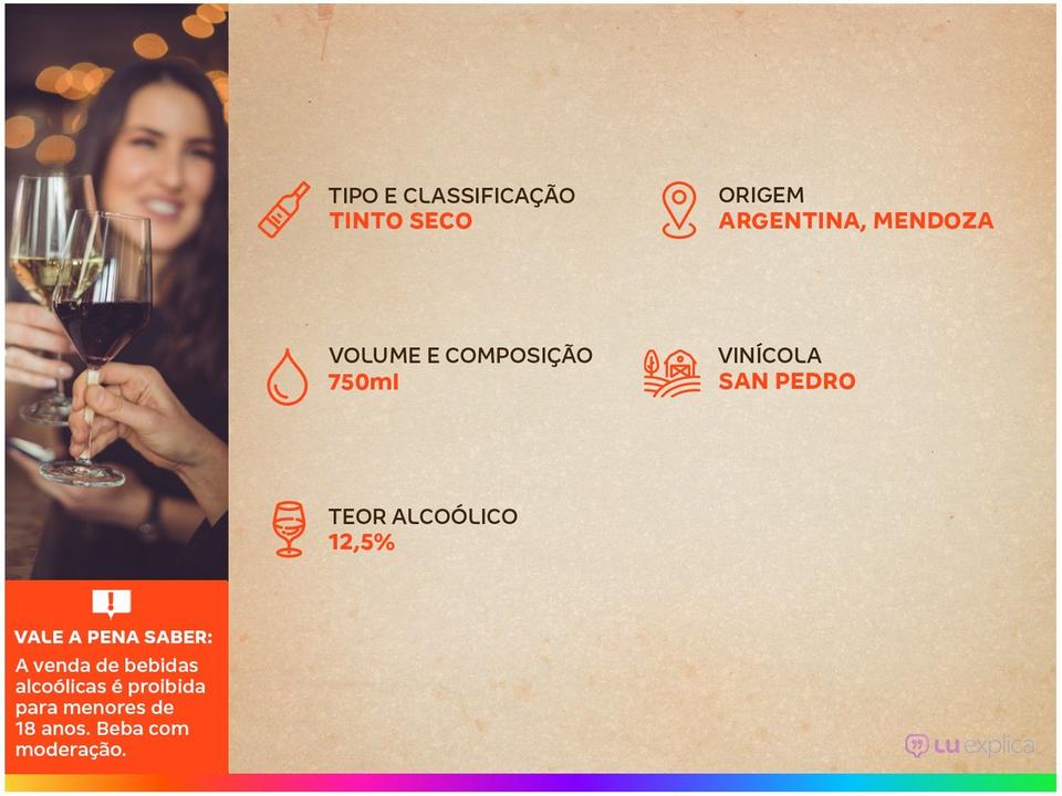 Vinho Tinto Seco Santa Helena Reservado Malbec 750ml - 2