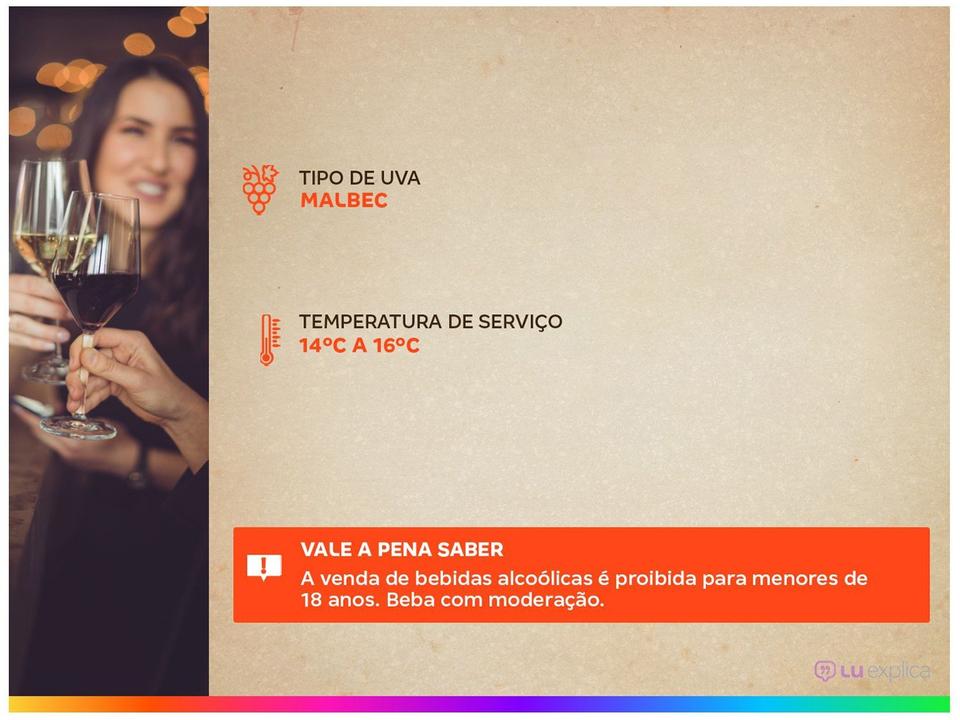 Vinho Tinto Seco Santa Helena Reservado Malbec 750ml - 3