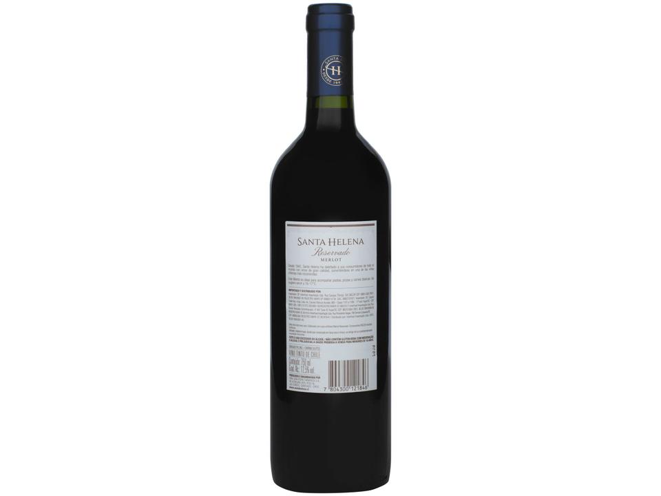 Vinho Tinto Seco Santa Helena Reservado Merlot 750ml - 6