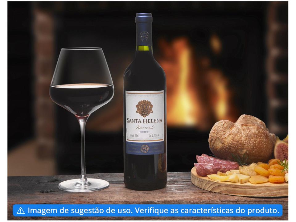 Vinho Tinto Seco Santa Helena Reservado Merlot 750ml - 5