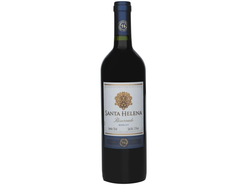 Vinho Tinto Seco Santa Helena Reservado Merlot Chile 2019 - 750ml