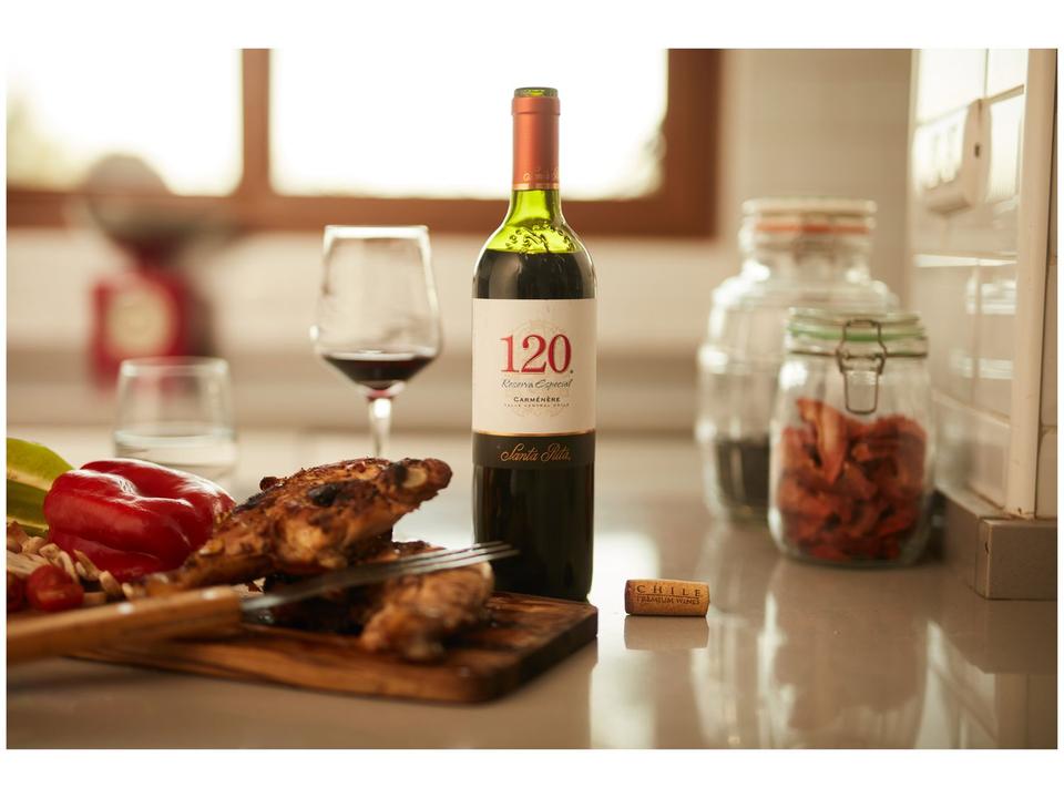 Vinho Tinto Seco Santa Rita 120 Reserva Especial Chile 750ml - 1