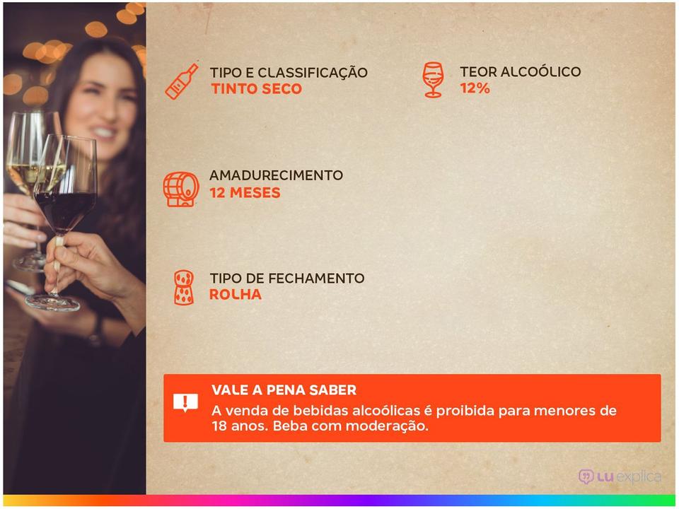 Vinho Tinto Seco Tarani Réserve Cahors Malbec - 2