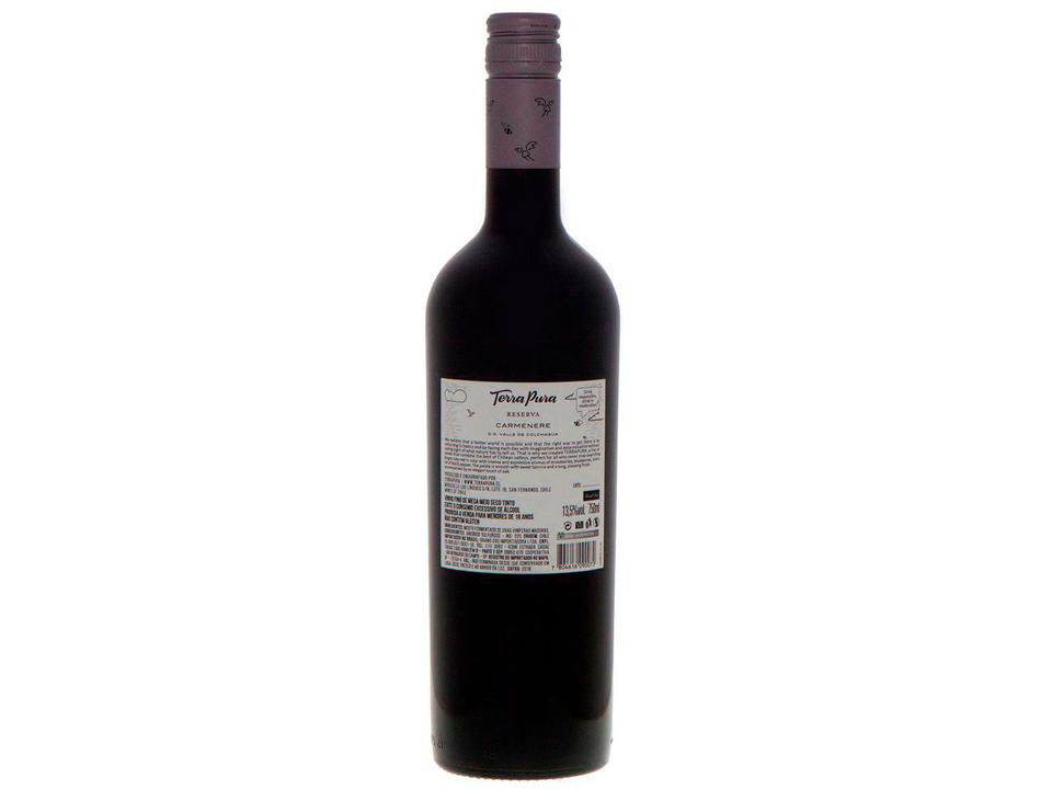 Vinho Tinto Seco Terrapura Reserva Carmenere 750ml - 5