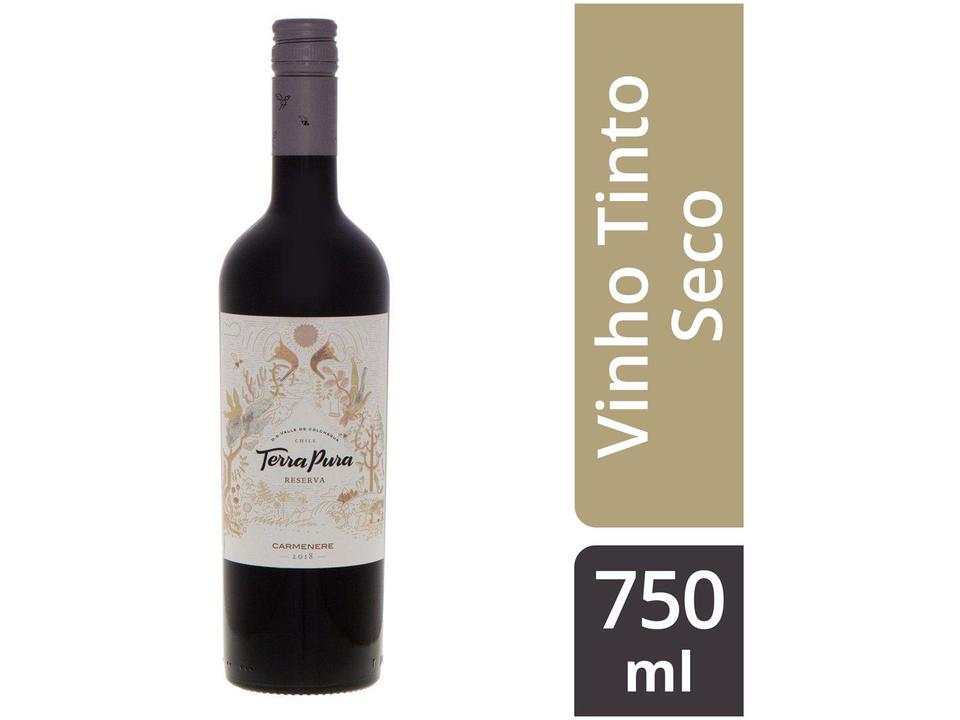 Vinho Tinto Seco Terrapura Reserva Carmenere 750ml - 1