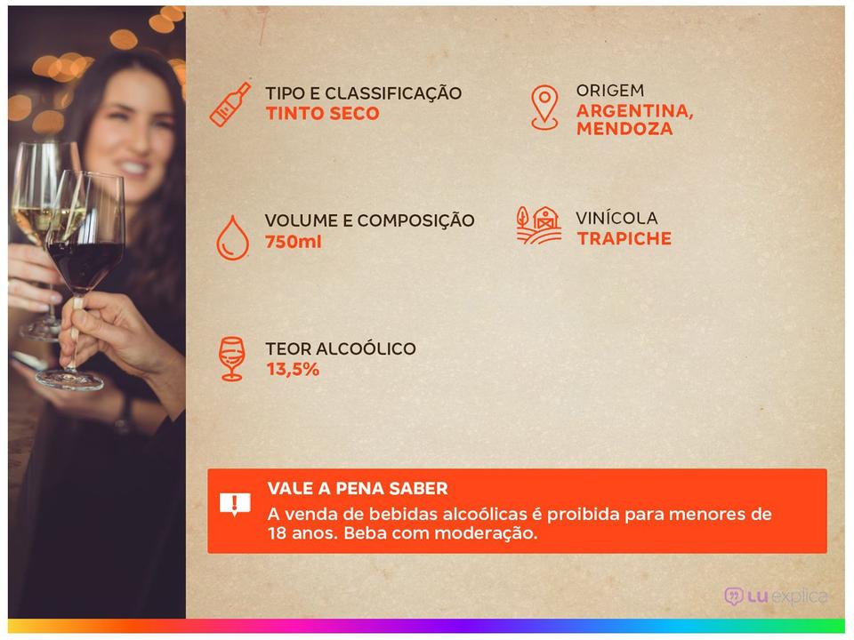 Vinho Tinto Seco Trapiche Roble Cabernet Sauvignon - 2