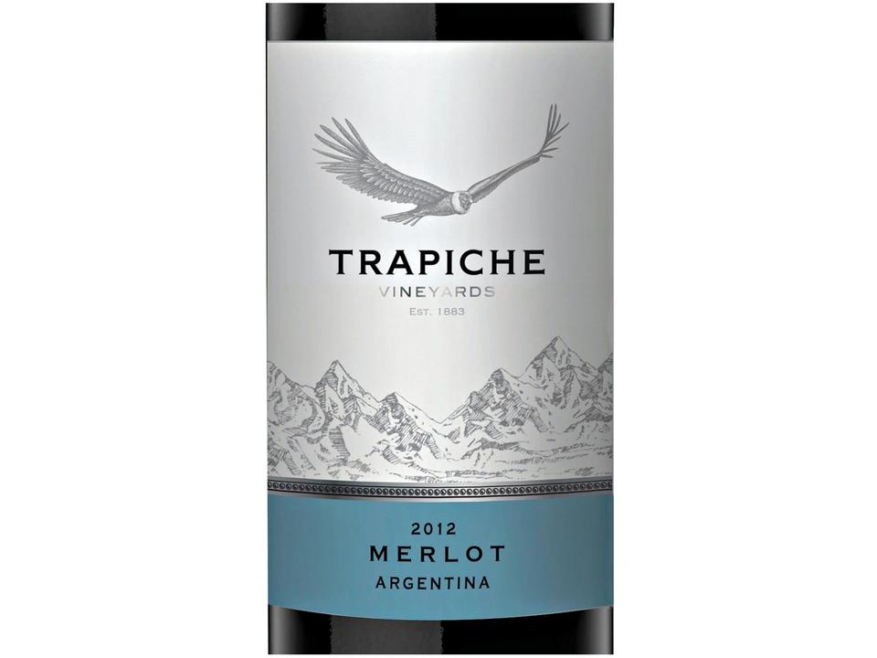 Vinho Tinto Seco Trapiche Vineyards Merlot - 1