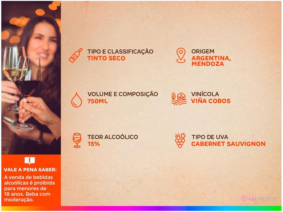 Vinho Tinto Seco Viña Cobos - 2