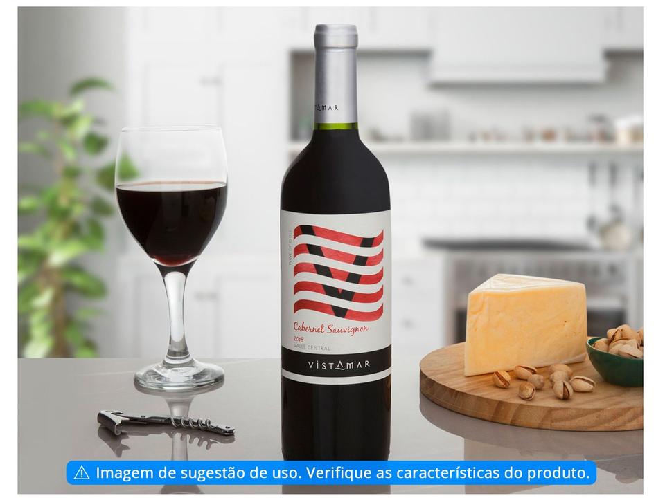 Vinho Tinto Seco Vistamar Brisa Cabernet Sauvignon - 4