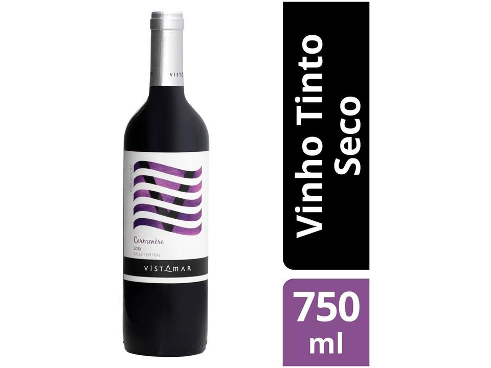 Vinho Tinto Seco Vistamar Brisa Carmenere - 750ml - 1