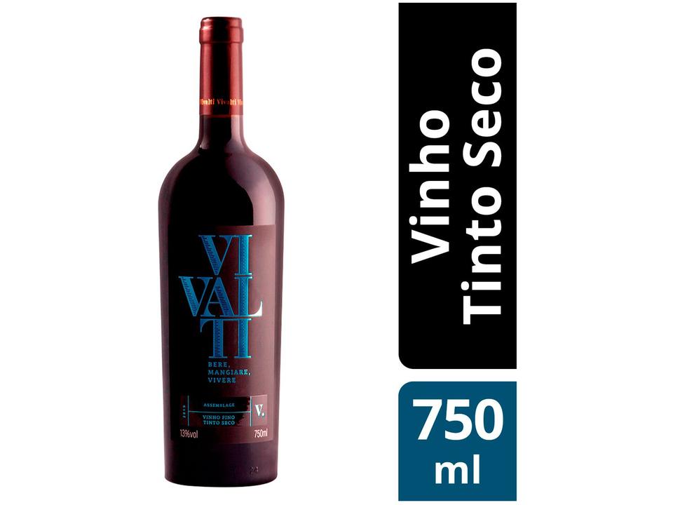 Vinho Tinto Seco Vivalti Assemblage - 2019 Brasil 750ml - 1