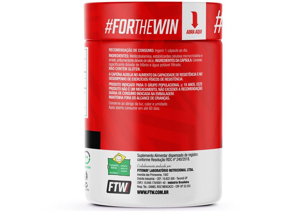 Vitamina B12 200UI FTW PA00075556 sem Sabor 60 Cápsulas - 1