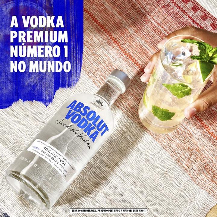 Vodka Absolut - 1 Litro - 3