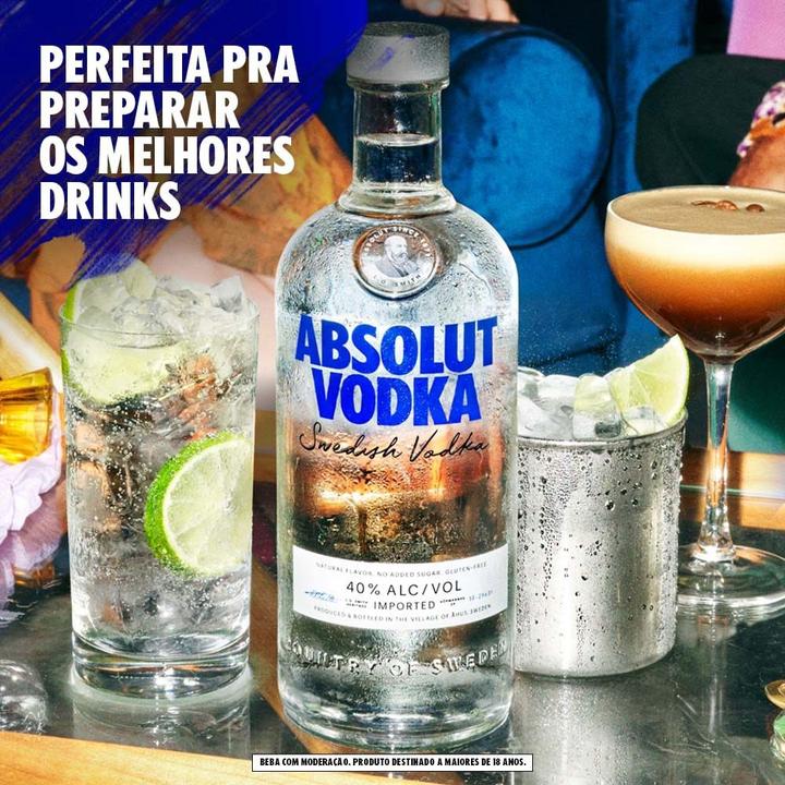 Vodka Absolut - 750 ml - 4