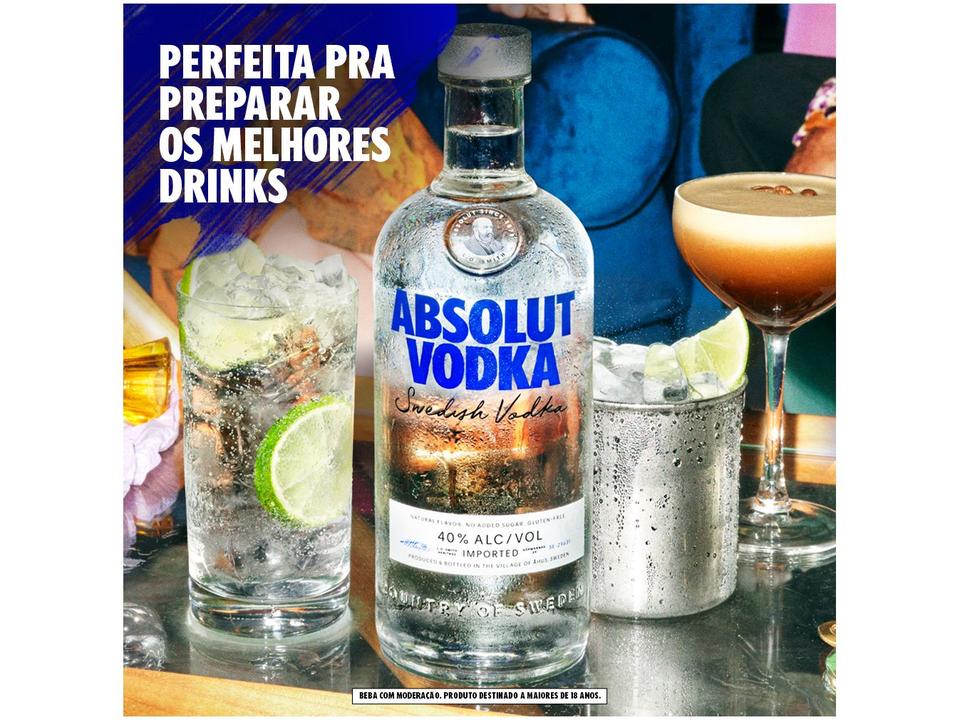 Vodka Absolut 750ml - 3