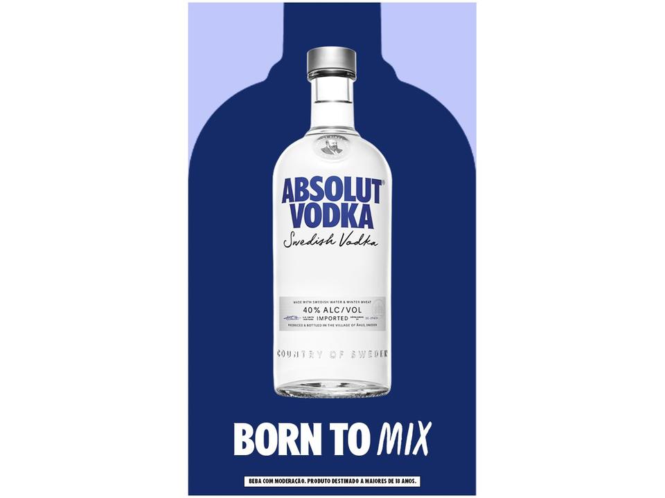 Vodka Absolut 750ml - 6