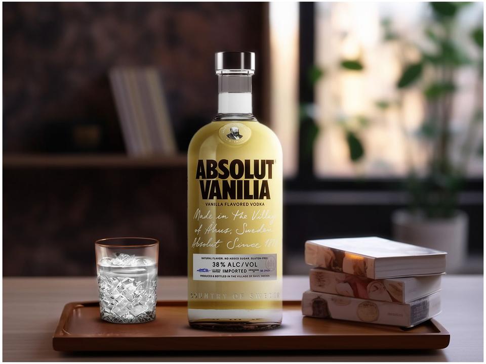 Vodka Absolut Baunilha Vanilla 750ml - 1