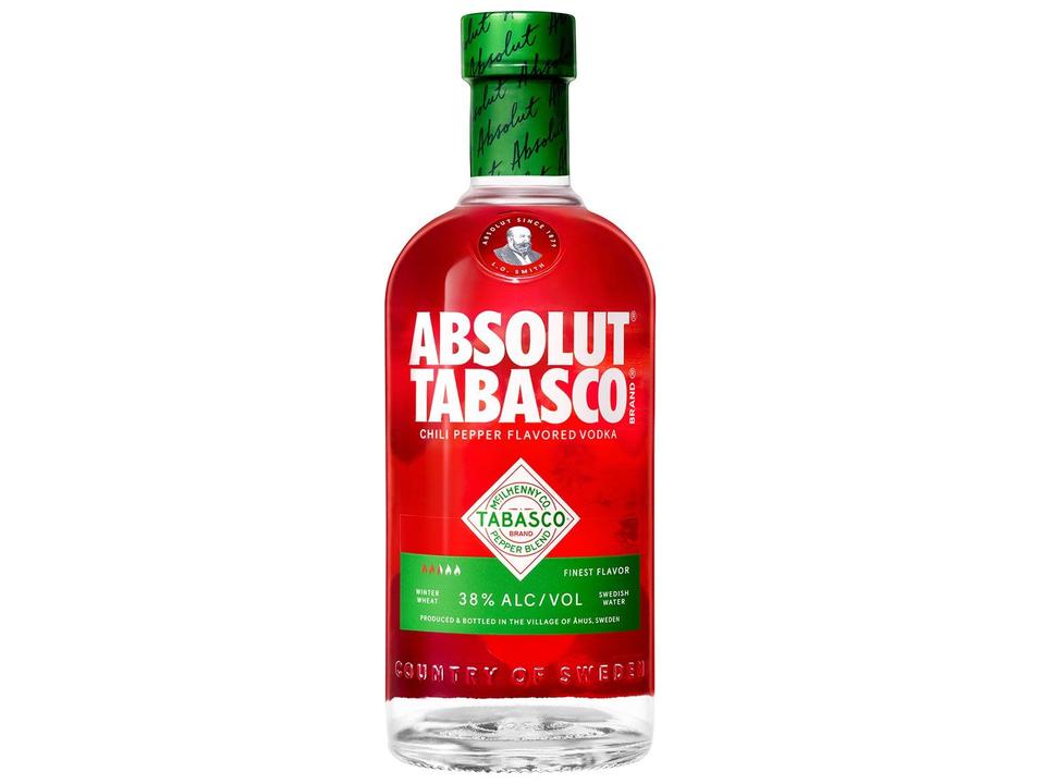Vodka Absolut Pimenta Tabasco 750ml