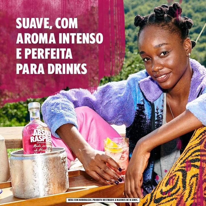Vodka Absolut Raspberri - 750 ml - 4