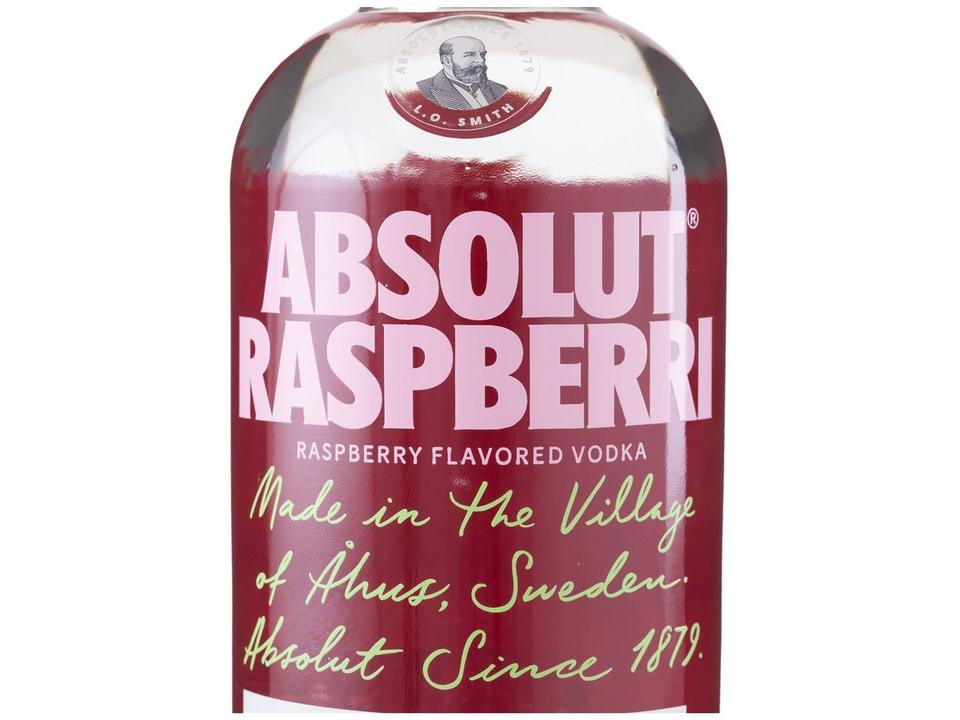Vodka Absolut Raspberri 750ml - 4
