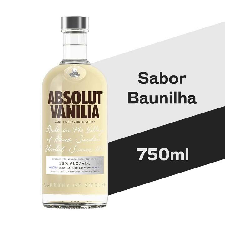Vodka Absolut Vanilia 750 ml - 1