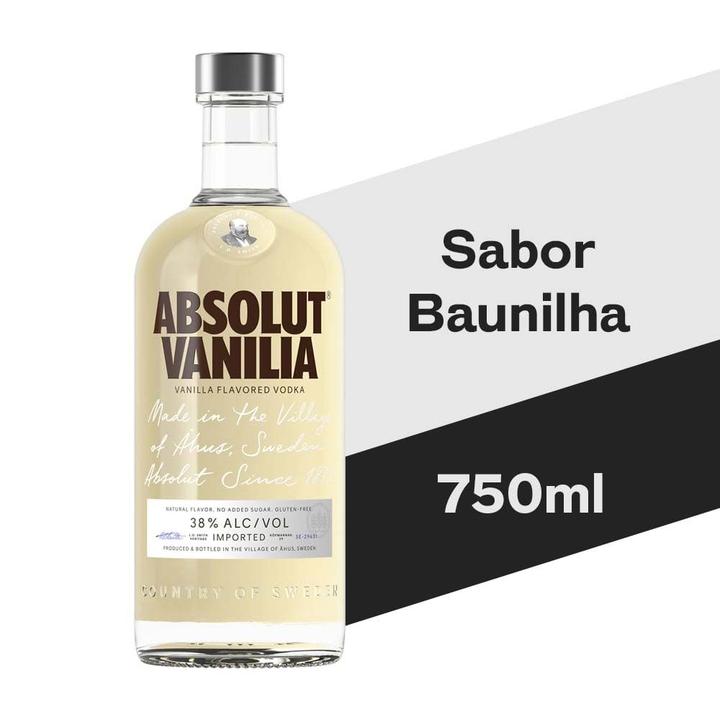 Vodka Absolut Vanilia 750 ml - 1