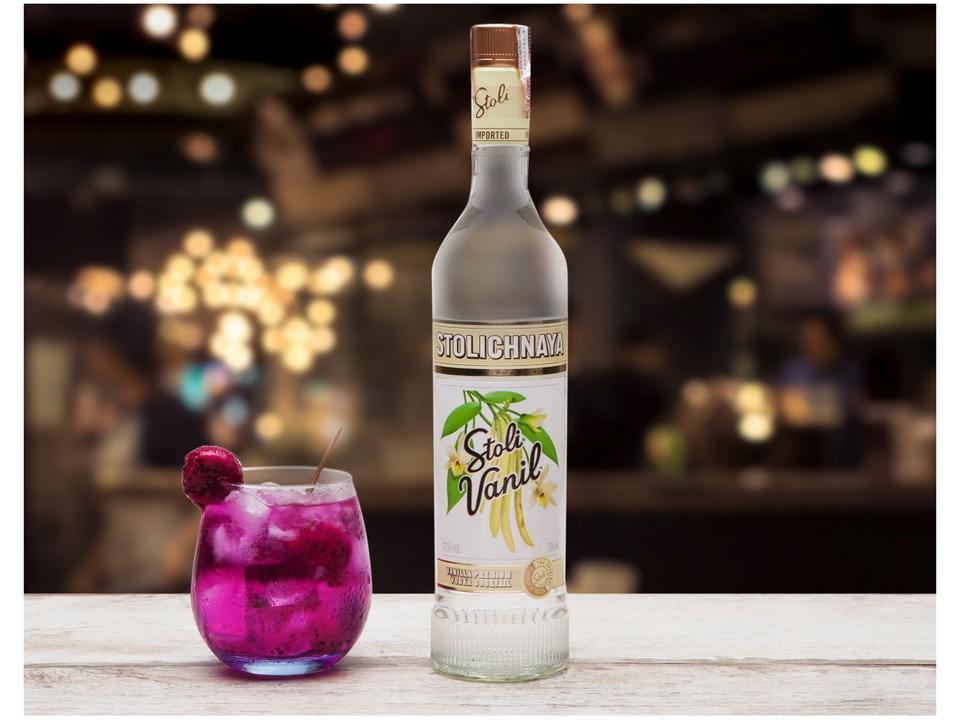 Vodka Stolichnaya Baunilha Stoli Vanil 750ml - 2
