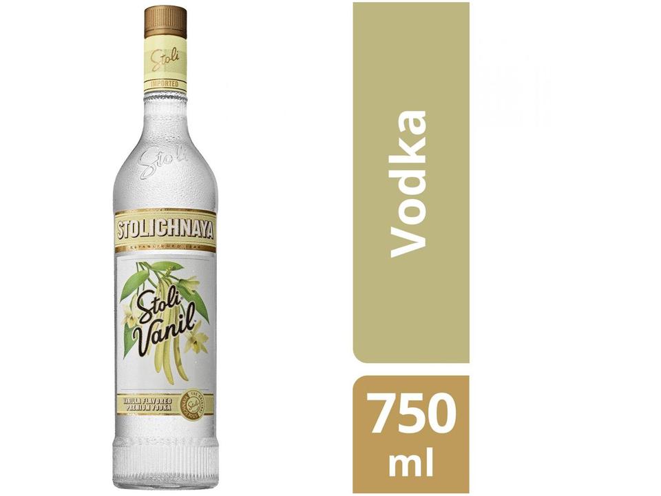Vodka Stolichnaya Baunilha Stoli Vanil 750ml - 1