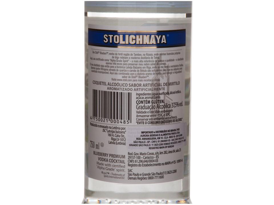 Vodka Stolichnaya Original 750ml - 5