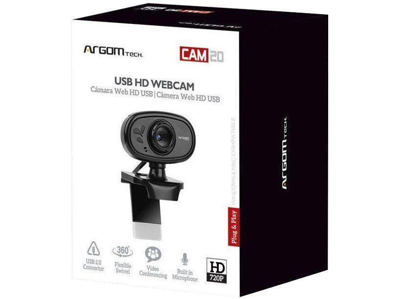 Webcam HD Argom CAM20 720MP - 7