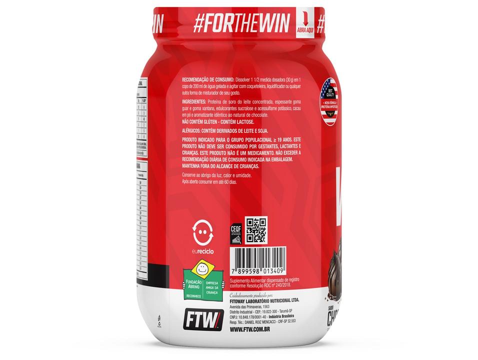 Whey Protein Concentrado FTW 100% Whey Chocolate 900g - 2