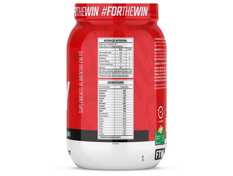 Whey Protein Concentrado FTW 100% Whey Chocolate 900g - 1