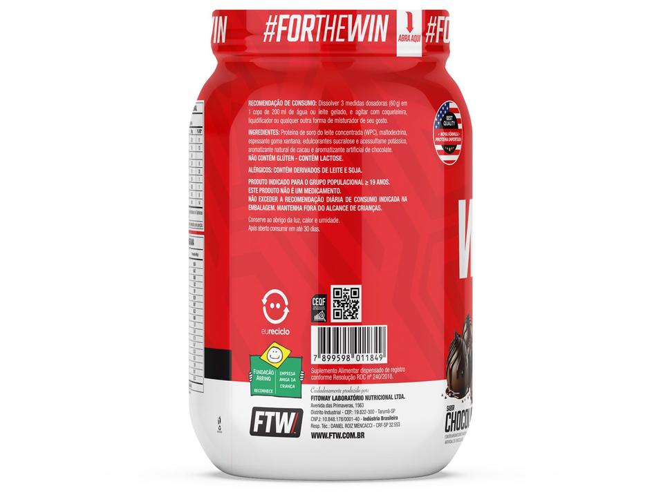 Whey Protein Concentrado FTW Ultra Chocolate 900g - 2