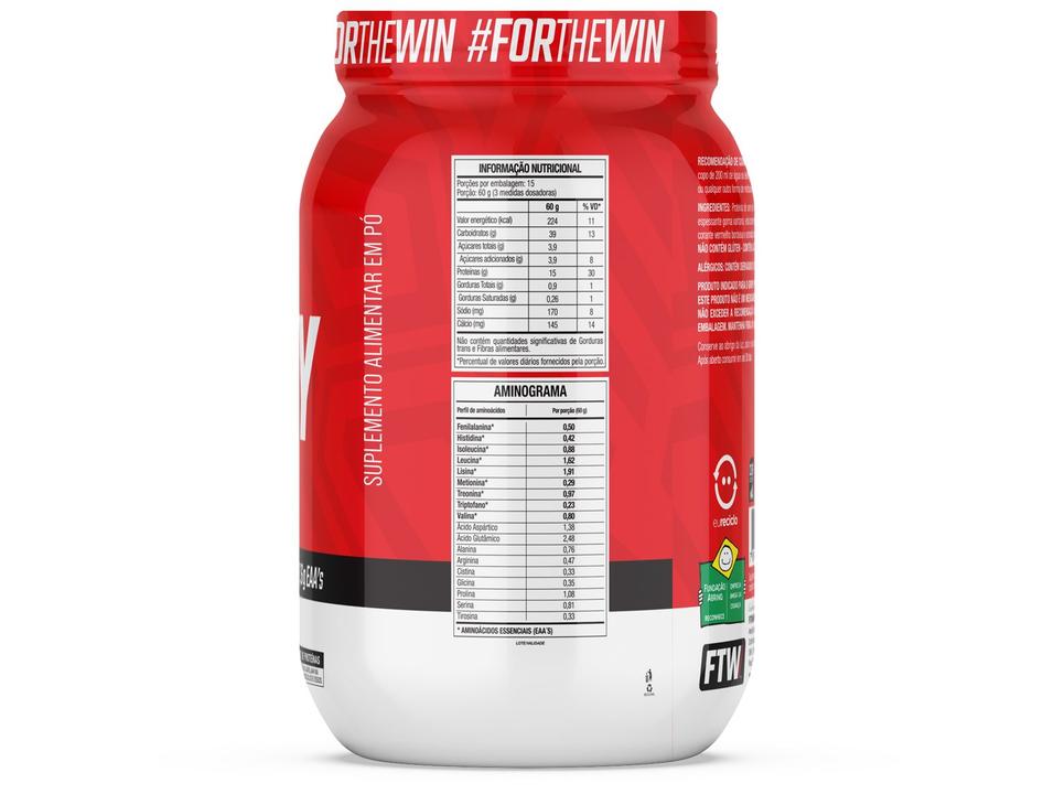 Whey Protein Concentrado FTW Ultra Morango 900g - 1